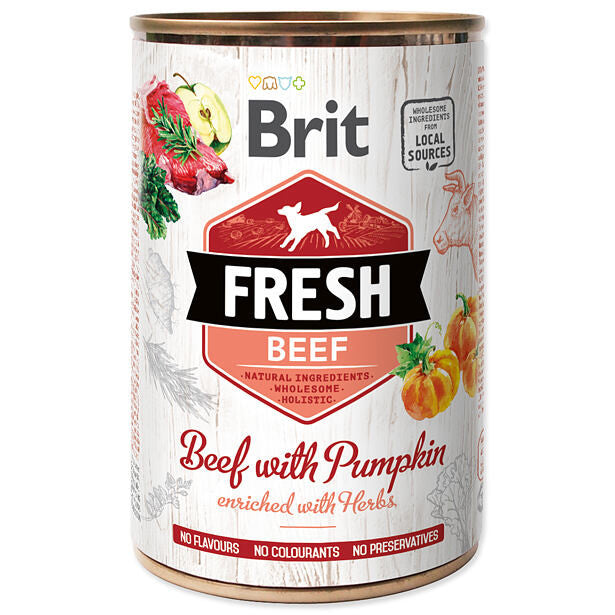 Brit Fresh Beef with Pumpkin 400 g