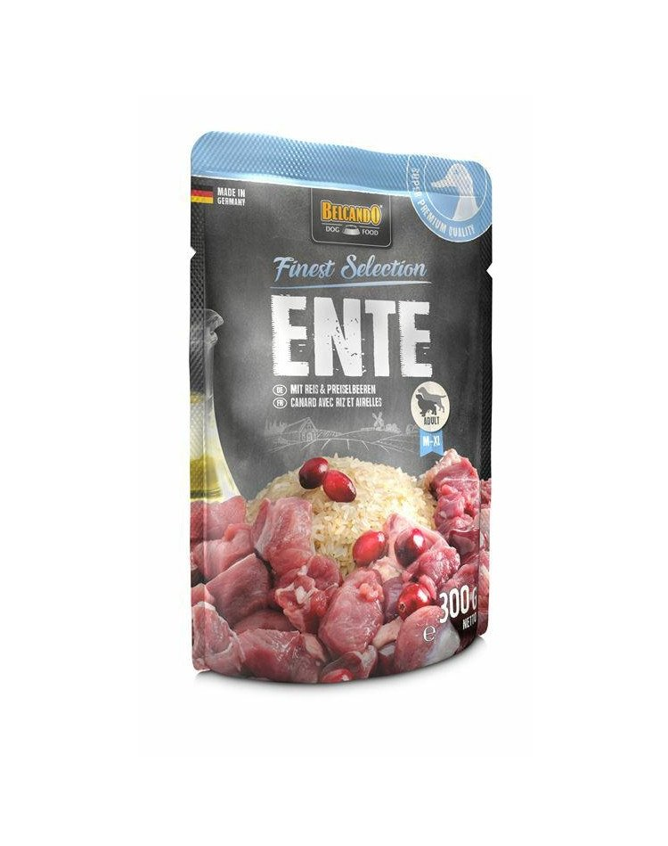 BELCANDO nedves eledel - kacsa/rizs/áfonya 125 g