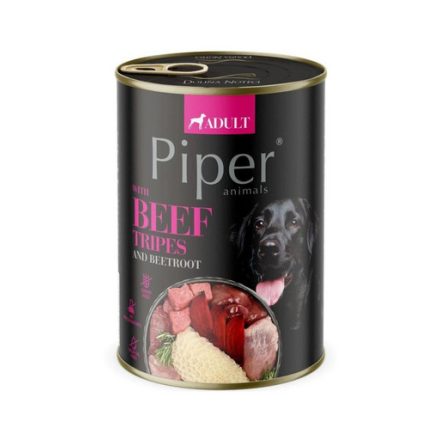 Piper 400g Marhapacal 65% hústartalom Kutyakonzerv