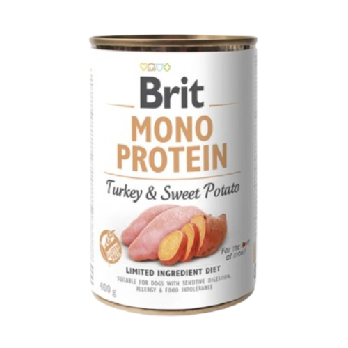 BRIT MONO PROTEIN PÚLYKA ÉS ÉDESBURGONYA 400 G (1 db)