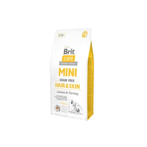 BRIT CARE MINI GABONAMENTES HAIR&SKIN LAZAC ÉS HERING 7KG