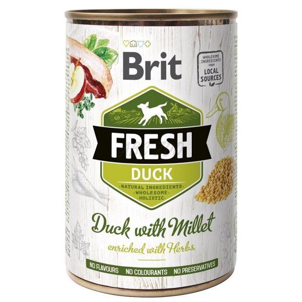 Brit Fresh Duck with Millet 400 g