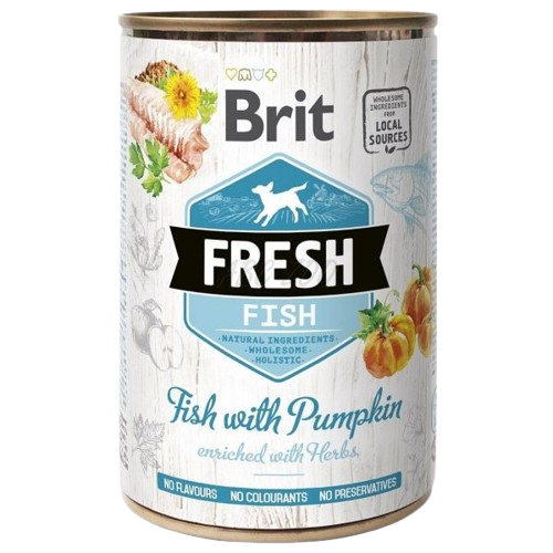 Brit Fresh Fish with Pumpkin (friss hal tökkel) 400 g