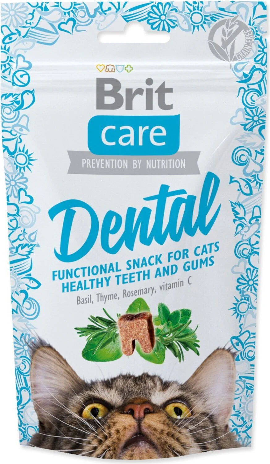 Brit Care Dental macska snack 50g