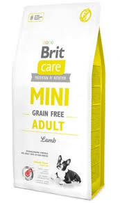 BRIT CARE MINI GRAIN FREE ADULT LAMB 7kg