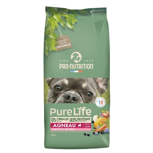 Pro-Nutrition PureLife Adult Sensitive with Lamb 11 kg - Báránnyal