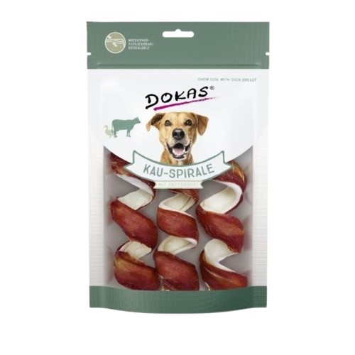 Dokas Szárított Rágóspirál Kacsamellel (110 g)