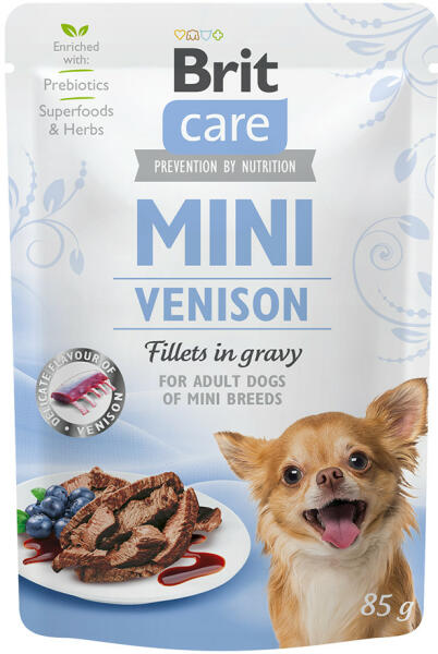 Brit Care Mini Venison fillets in gravy 85g