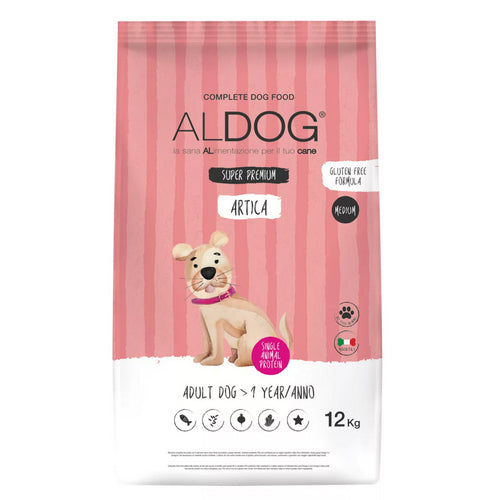 ALDOG ARTICA HIPOALLERGÉN KUTYATÁP MEDIUM 12 KG