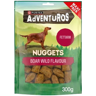 PURINA Adventuros Nuggets Vaddisznó Vad Ízű 90g