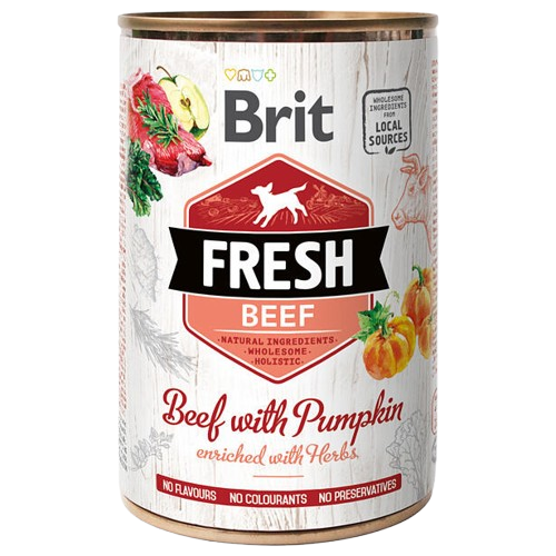 Brit Fresh Beef with Pumpkin (friss marhahús sütőtökkel) 400 g