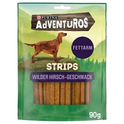 PURINA Adventuros Strips szarvas  90 g