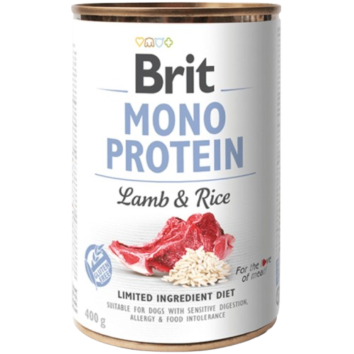 BRIT MONO PROTEIN BÁRÁNY ÉS BARNA RIZS 400 G (1 db)