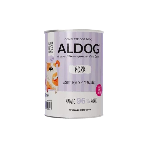 ALDOG® PORK – MONOPROTEINES SERTÉSPÁSTÉTOM FELNŐTT KUTYÁKNAK 400 g