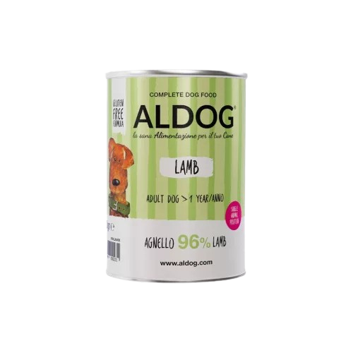 ALDOG® LAMB – MONOPROTEINES BÁRÁNYPÁSTÉTOM FELNŐTT KUTYÁKNAK 400 G