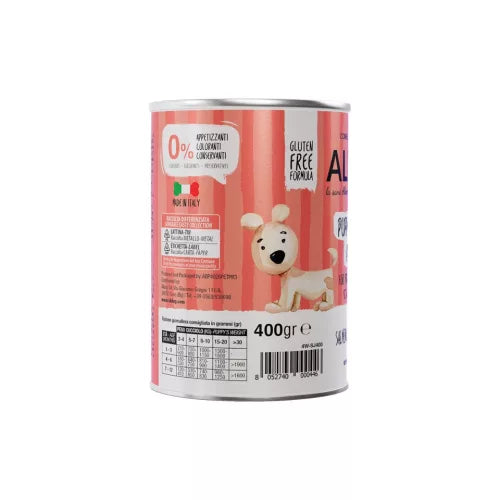 ALDOG® PUPPY-JUNIOR ARTICA LAZACOS MONOPROTEINES KÖLYÖK KUTYA PÁSTÉTOM 400 g