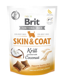 BRIT Care Dog Functional Snack skin&coat Krill 150 g