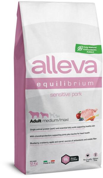 Alleva Equilibrium Pork Medium/Maxi (12kg)