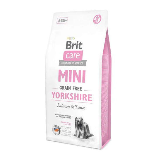 BRIT CARE MINI GRAIN FREE YORKSHIRE SALMON & TUNA  7kg