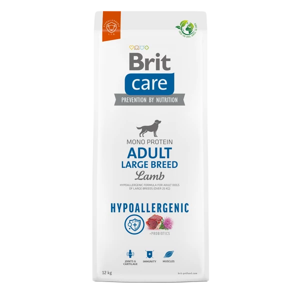 Brit Care Dog Hypoallergenic Lamb Adult Large Breed 12 kg