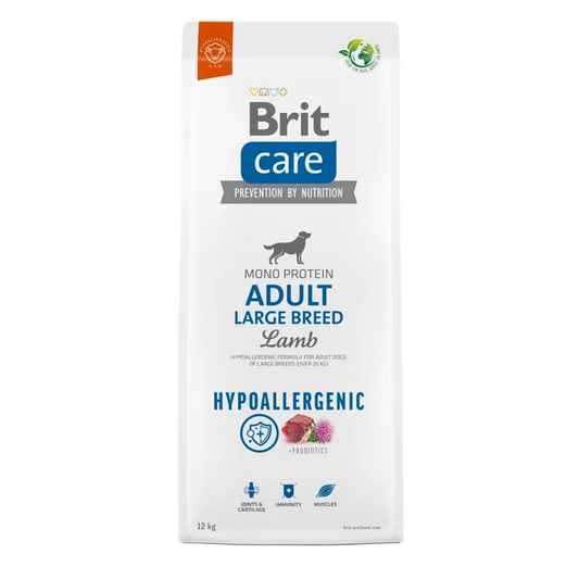 Brit Care Dog Hypoallergenic Lamb Adult Large Breed 12 kg