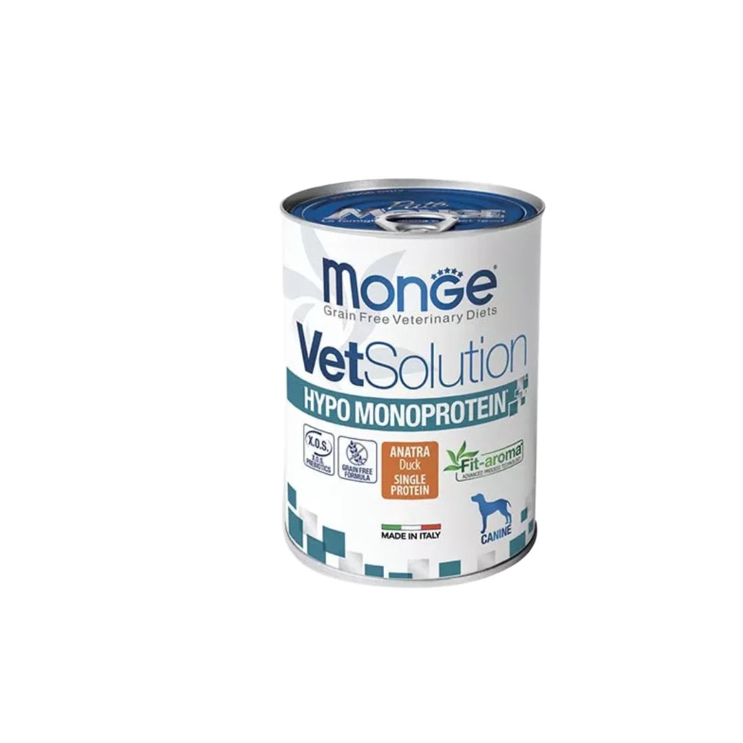 Monge Dog VetSolution Hypo Monoprotein Duck Kacsa 400g