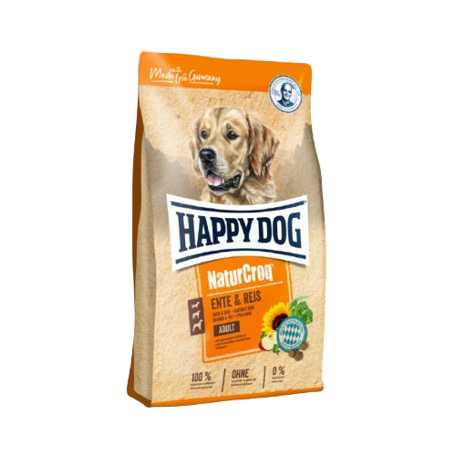 HAPPY DOG NATUR-CROQ DUCK/REIS Száraztáp 11KG