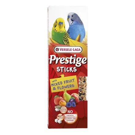 Versele-Laga Prestige Sticks - Vegyes gyümölcs/Virágok 2x30g