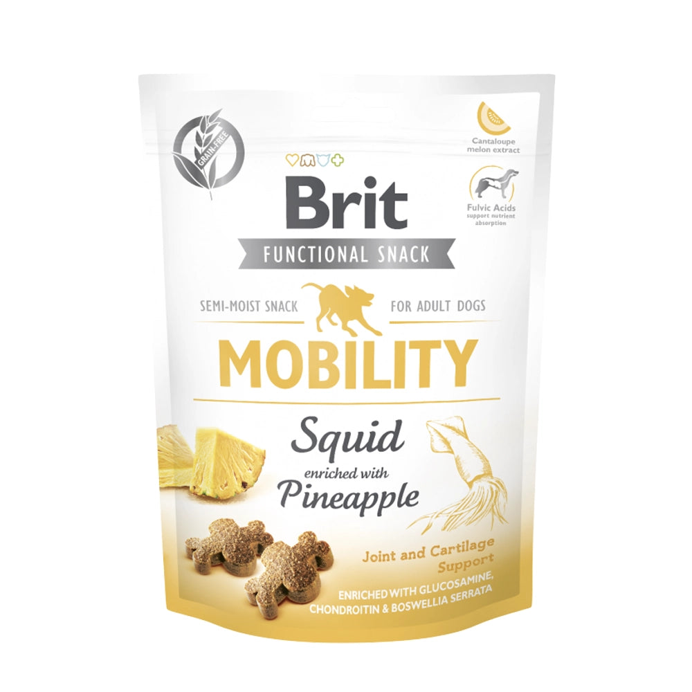 BRIT Care Dog Functional Snack Mobility Squid 150 g