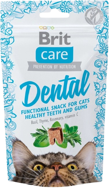 Brit Care Dental macska snack 50g