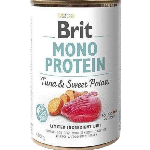 BRIT MONO PROTEIN TONHAL ÉS ÉDESBURGONYA 400 G (1 db)