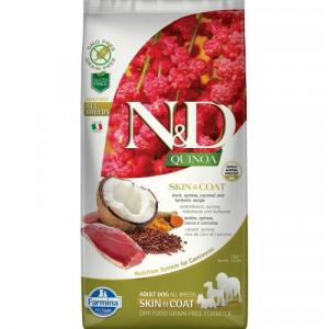 N&D Dog Quinoa Skin&Coat Kacsa 7kg