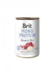 BRIT MONO PROTEIN LAMB & BROWN RICE 400 G  (1db)