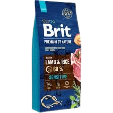 BRIT PREMIUM BY NATURE BÁRÁNY ÉS RIZS 15kg