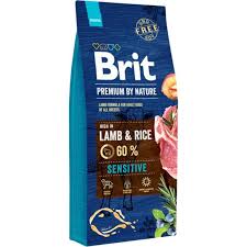 BRIT PREMIUM BY NATURE LAMB & RICE  15kg