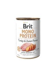 BRIT MONO PROTEIN TURKEY & SWEET POTATO 400 G  (1db)