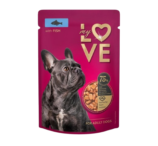My Love Dog – Felnőtt Kutyáknak Halas Falatkák (100 g)