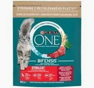 PURINA ONE STERILCAT Marhában és búzában gazdag száraz macskaeledel 800g