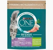 Purina ONE Sensitive pulyka száraz macskaeledel 800 g