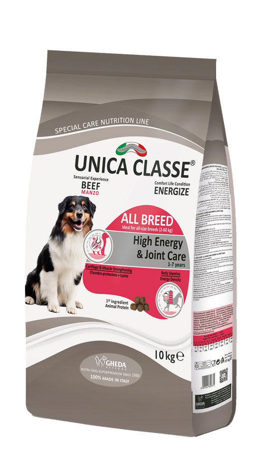 Gheda Unica Classe All Breed High Energy (10kg, marhával)