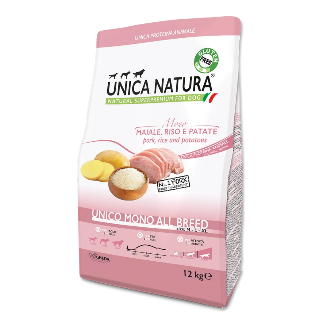 Unica Natura MONO PROTEIN 12kg - Malachússal