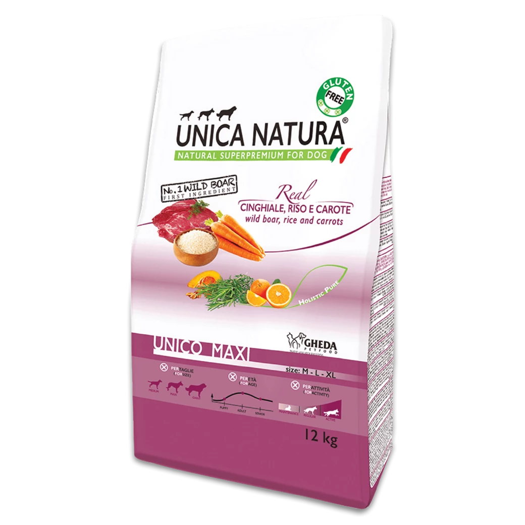 Unica Natura MONO PROTEIN 12kg - Vaddisznóval