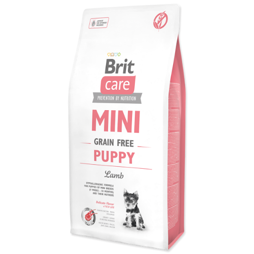 BRIT CARE MINI GRAIN FREE PUPPY LAMB  7kg