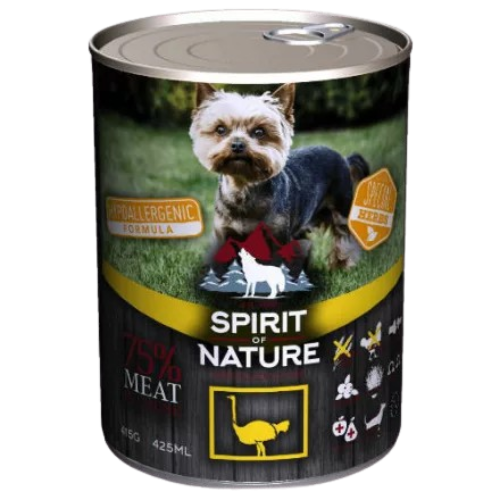 Spirit of Nature Dog konzerv Strucchússal (415g)